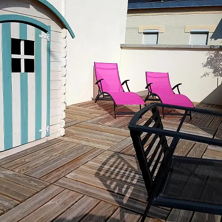 شقة Les Fruits De Mer, Parking Gratuit, Lits Faits, Animal Bienvenu Et A Pied Berck