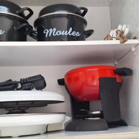 Les Fruits De Mer, Parking Gratuit, Lits Faits, Animal Bienvenu Et A Pied アパート Berck