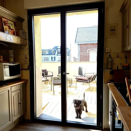 Les Fruits De Mer, Terrasse Sud, Parking Gratuit, Calme Et A Pied Apartment Berck