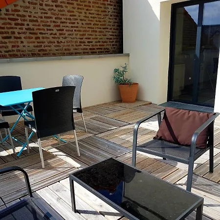 Les Fruits De Mer, Terrasse Sud, Parking Gratuit, Calme Et A Pied Berck